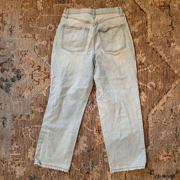 Universal Thread High Rise Distressed Light Denim Jeans - Picture 5 of 5